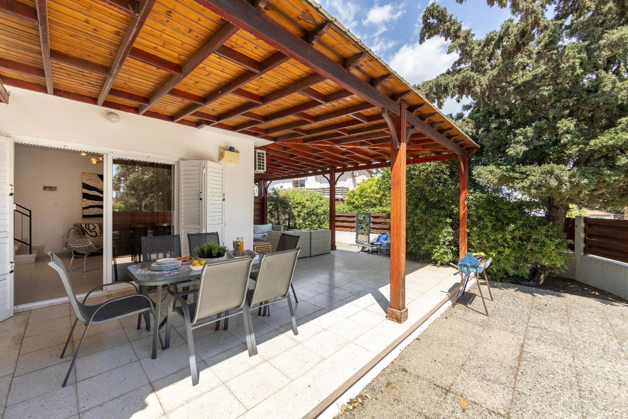 Larnaca Villa Marina Meneou Buitenkant foto