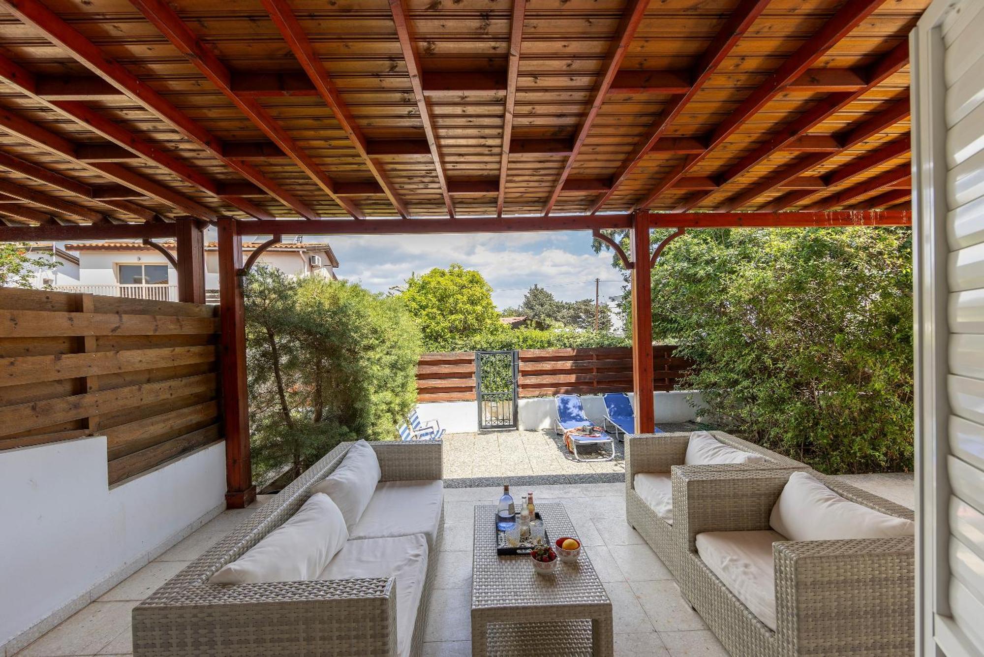 Larnaca Villa Marina Meneou Buitenkant foto
