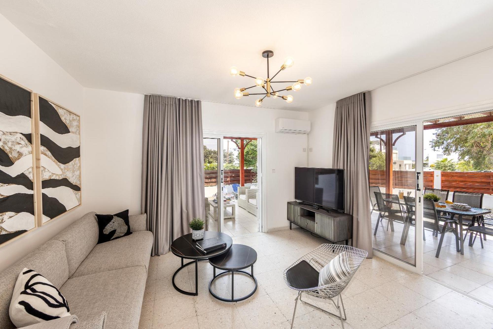 Larnaca Villa Marina Meneou Buitenkant foto