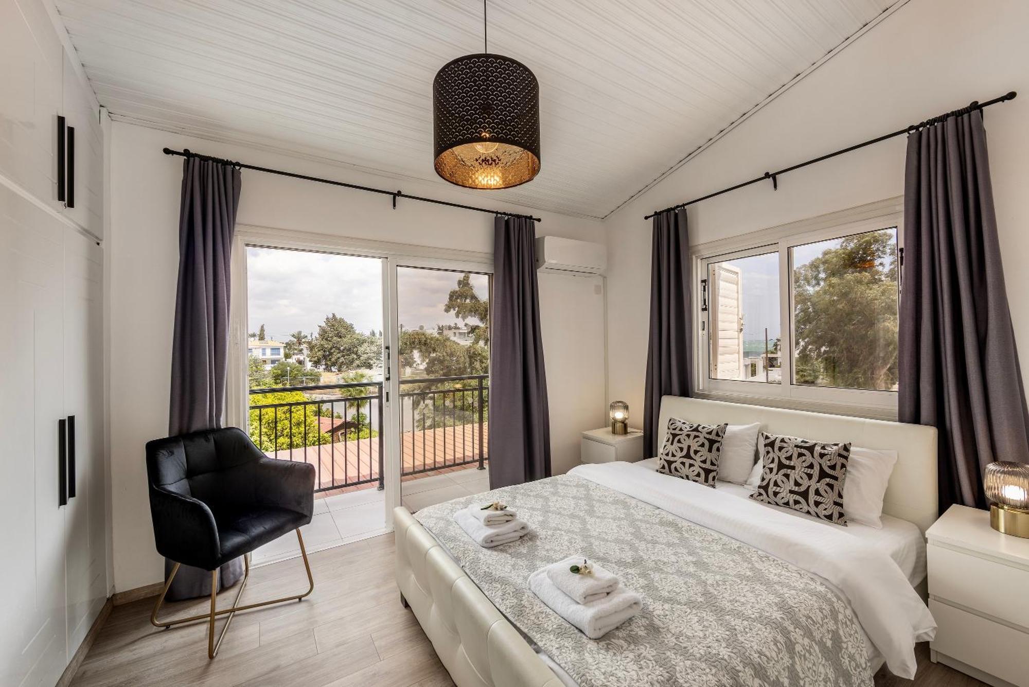 Larnaca Villa Marina Meneou Buitenkant foto